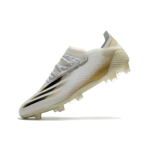 fodboldstøvler adidas X Ghosted.1 FG Inflight - Hvidguld Sort_6.jpg